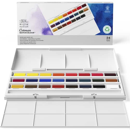 Winsor & Newton® Cotman Watercolour™ Whole Pan Studio Set